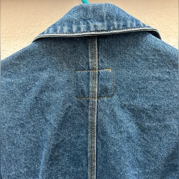 Vintage Ralph Lauren Jeans Co. Denim Chore Jacket Light Blue - Picture 9 of 10